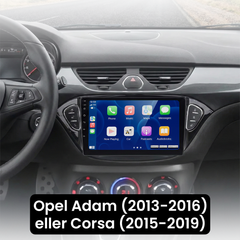 Opel Adam/Corsa 13–19 – 9-Zoll-Radio mit Apple CarPlay und Android Auto