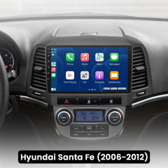 Hyundai Santa Fe 2006–2012 – 9-Zoll-Radio mit Apple CarPlay und Android Auto