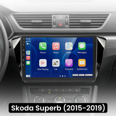 Skoda Superb 15-19 – 10,1-Zoll-Radio mit Apple CarPlay und Android Auto
