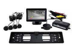 Einparkhilfe mit 4,3-Zoll-TFT-Display und Kamera