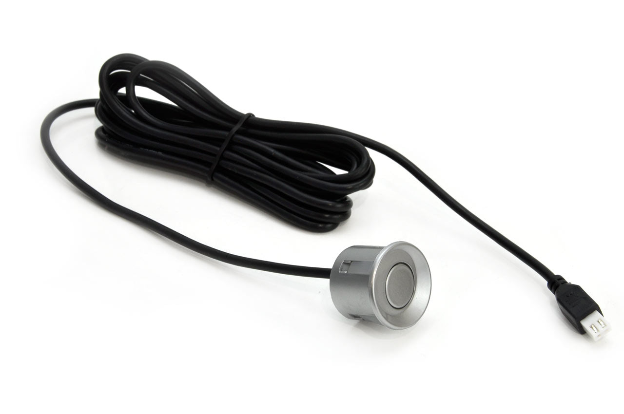 Silberfarbener Parksensor