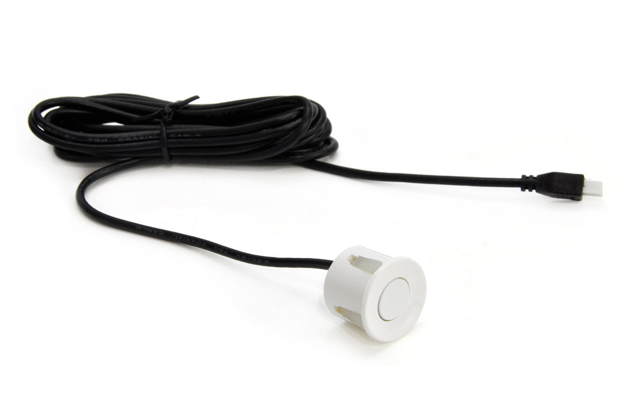 Weißer Parksensor mit 22 mm Durchmesser
