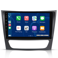 Mercedes-Benz W211 – 9-Zoll-Radio mit Apple CarPlay und Android Auto