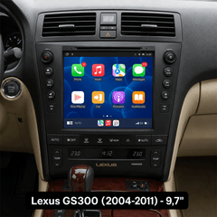 Lexus GS300 2004-2011 – 9,7" Autoradio mit Apple CarPlay und Android Auto 
