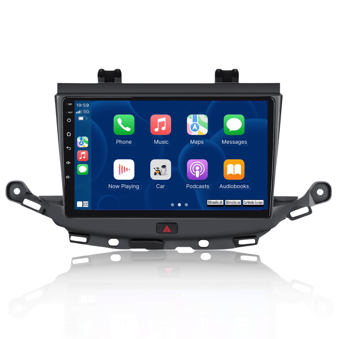 Opel Astra 16-20 – 9-Zoll-Radio mit Apple CarPlay und Android Auto