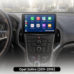 Opel Zafira 2011-2016 - 9" Autoradio mit Apple CarPlay und Android Auto 