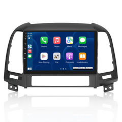 Hyundai Santa Fe 2006–2012 – 9-Zoll-Radio mit Apple CarPlay und Android Auto