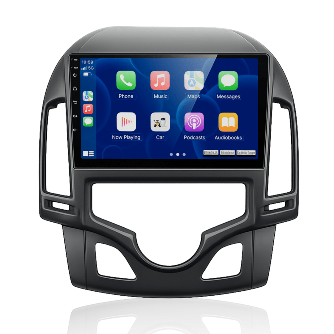 Hyundai I30 06–11 – 9-Zoll-Radio mit Apple CarPlay und Android Auto