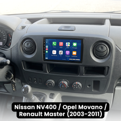 Nissan Nv400/Opel Movano/Renault Master 03-11 - 10.1 "Radio mit Apple CarPlay und Android Auto