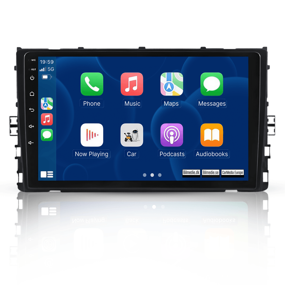 VW T-Roc/T-Cross 18–21 – 9-Zoll-Radio mit Apple CarPlay und Android Auto