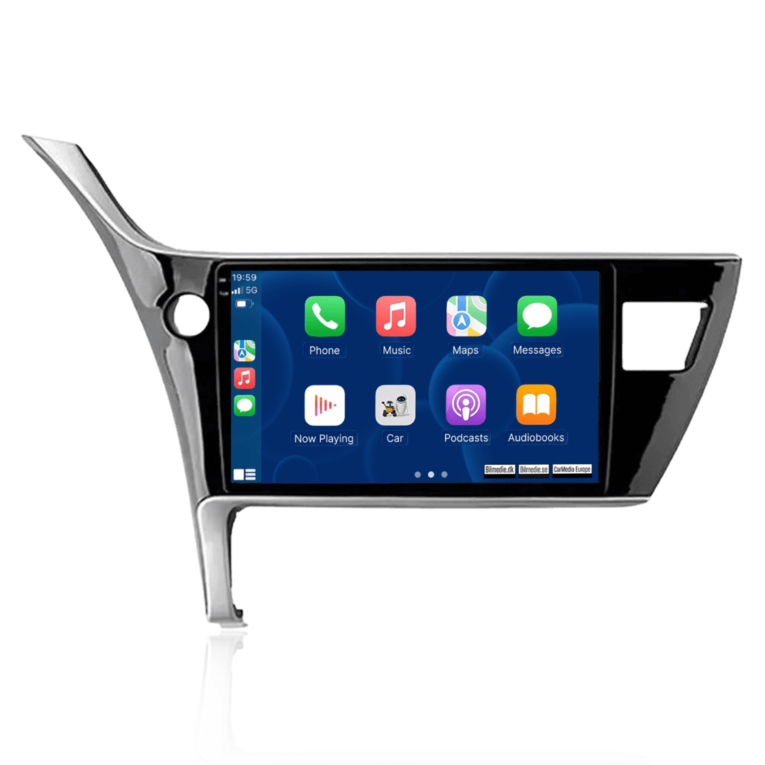 Toyota Corolla Auris 17–19 – 10,1-Zoll-Radio mit Apple CarPlay und Android Auto