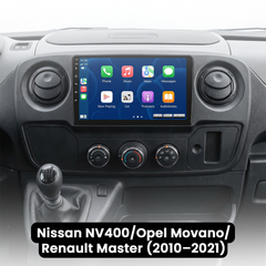 Nissan NV400/Opel Movano/Renault Master 11–19 – 10,1-Zoll-Radio mit Apple CarPlay und Android Auto