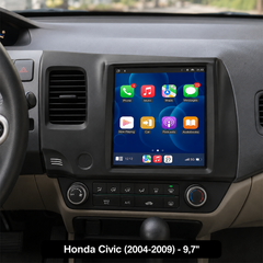 Honda Civic 2004-2009 - 9,7" Autoradio mit Apple CarPlay und Android Auto 