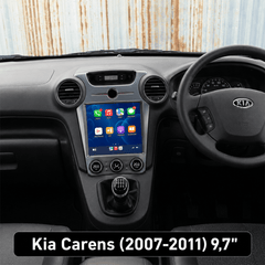 Kia Carens 2007-2011 - 9,7" Autoradio mit Apple CarPlay und Android Auto 