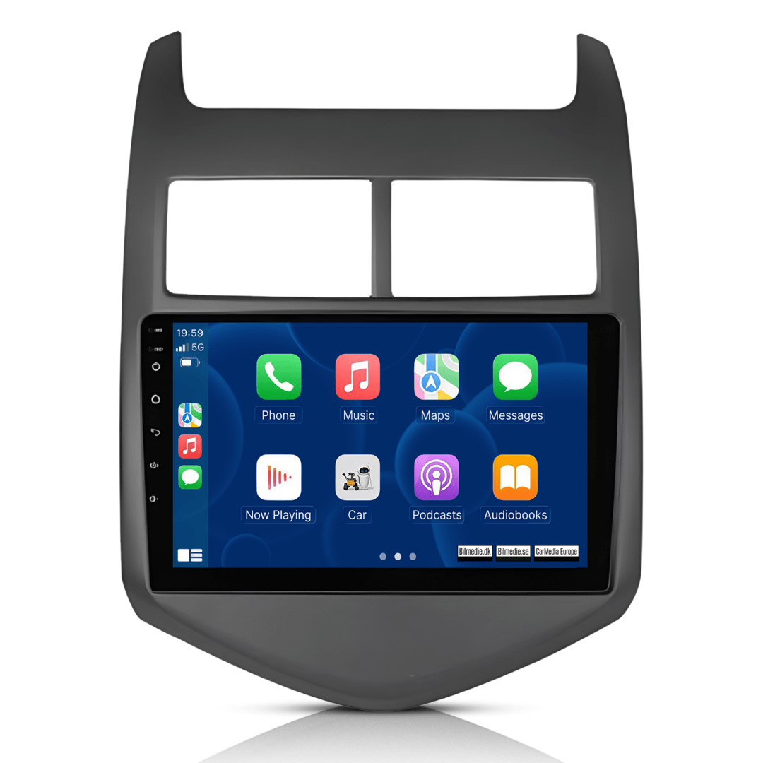 Chevrolet Aveo 11–15 – 9-Zoll-Radio mit Apple CarPlay und Android Auto