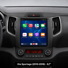 Kia Sportage 2010-2016 – 9,7" Radio mit Apple CarPlay und Android Auto 
