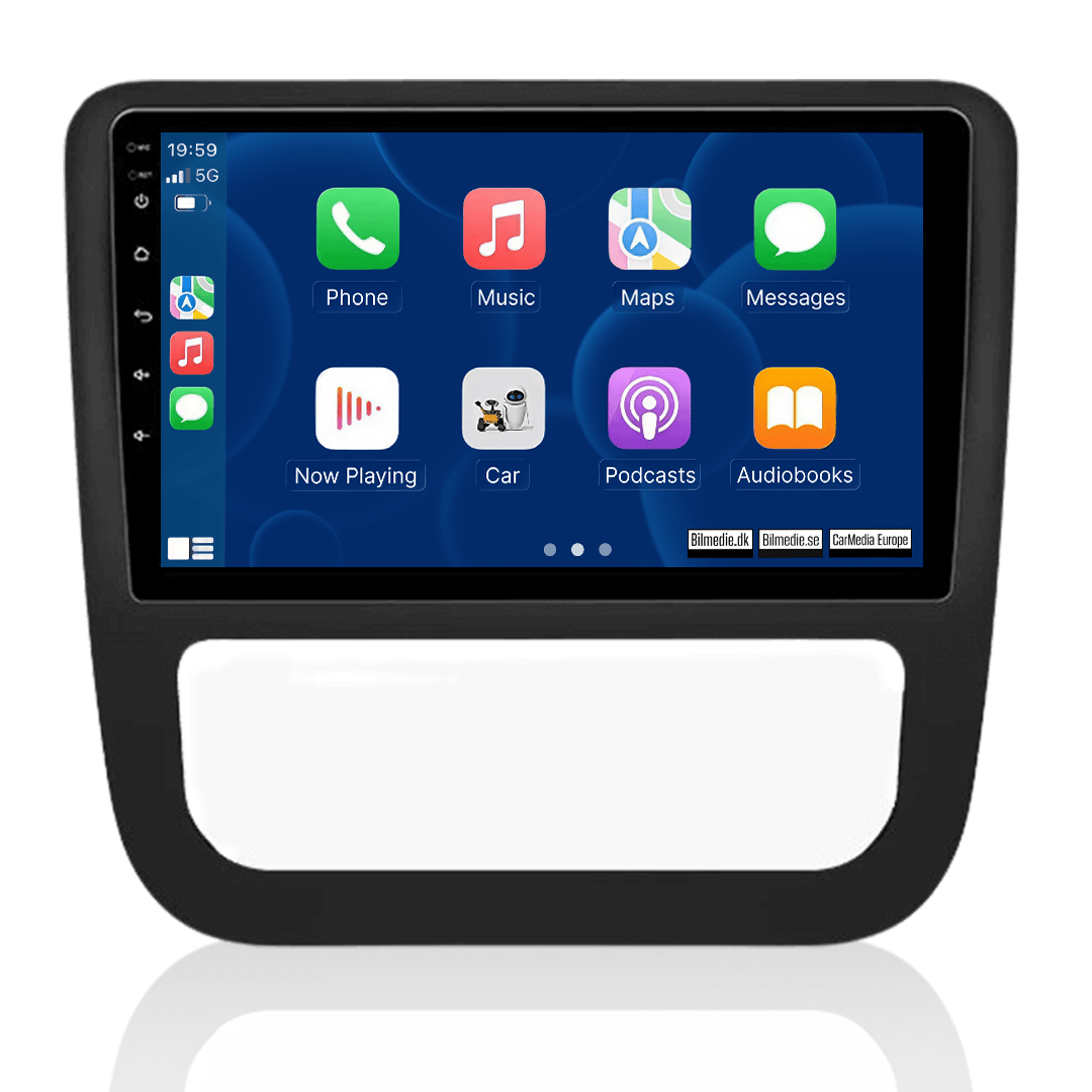 VW Scirocco 08–13 – 9-Zoll-Radio mit Apple CarPlay und Android Auto