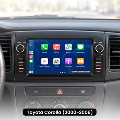 Toyota Corolla 00–06 – 7-Zoll-Radio mit Apple CarPlay und Android Auto