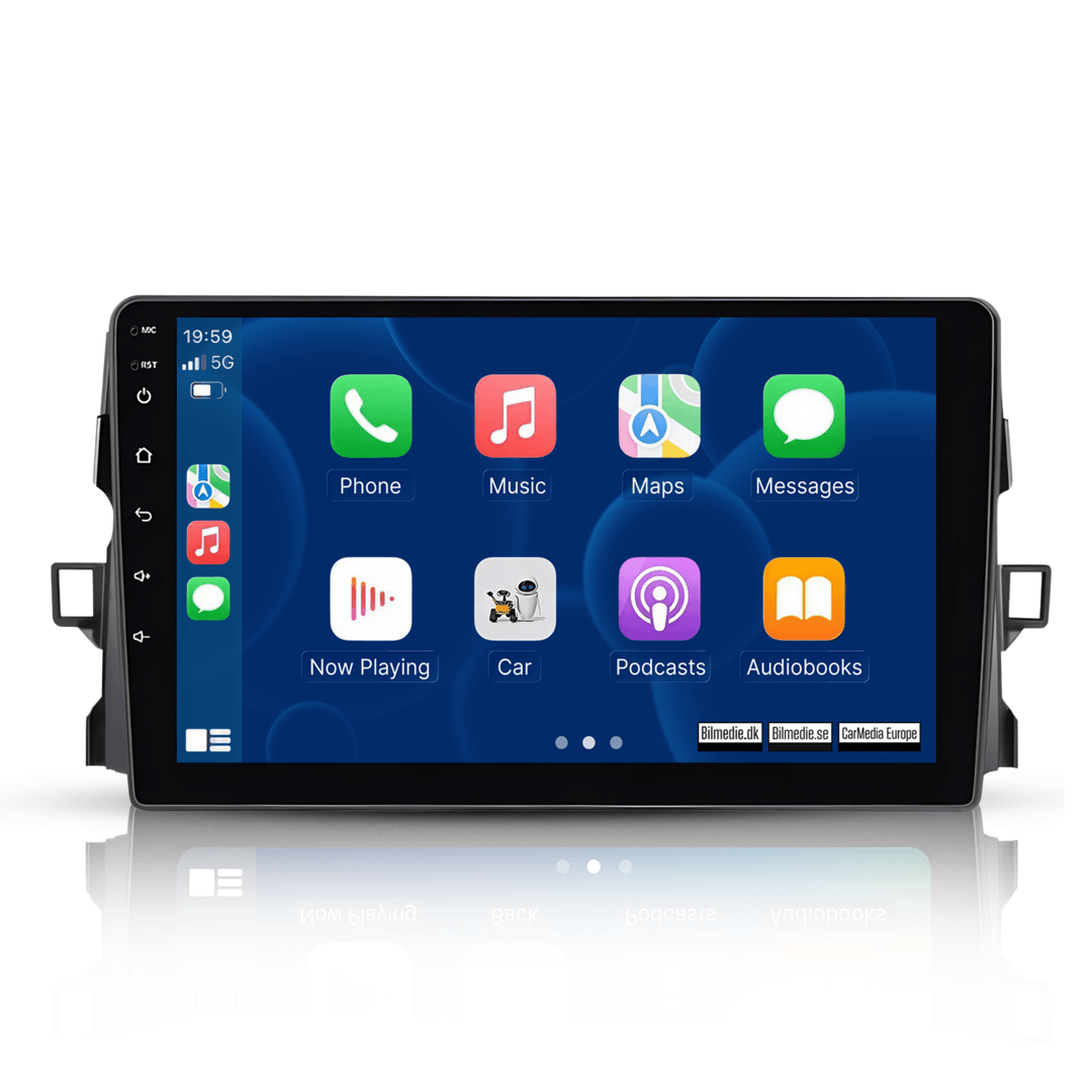 Toyota Auris 06–11 – 9-Zoll-Radio mit Apple CarPlay und Android Auto