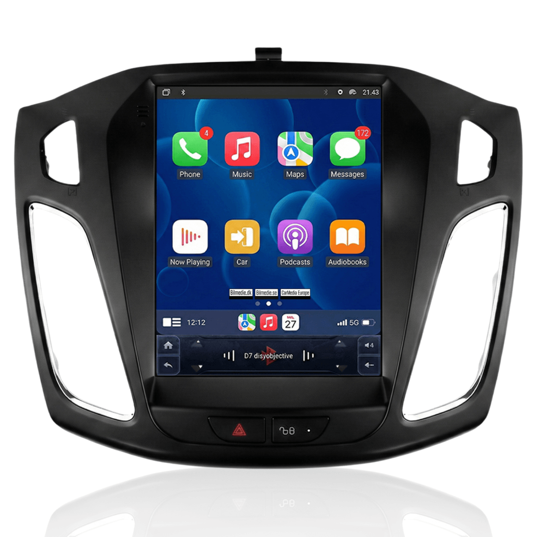 Ford Focus 11–18 – 9,7-Zoll-Radio mit Apple CarPlay und Android Auto