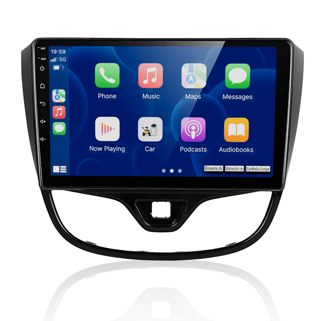 Opel Karl 15-20 – 9/10,1-Zoll-Radio mit Apple CarPlay und Android Auto