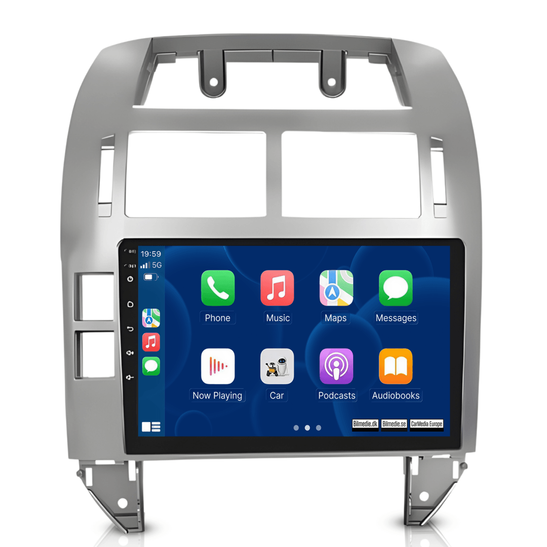 VW Polo 01–09 – 9-Zoll-Radio mit Apple CarPlay und Android Auto