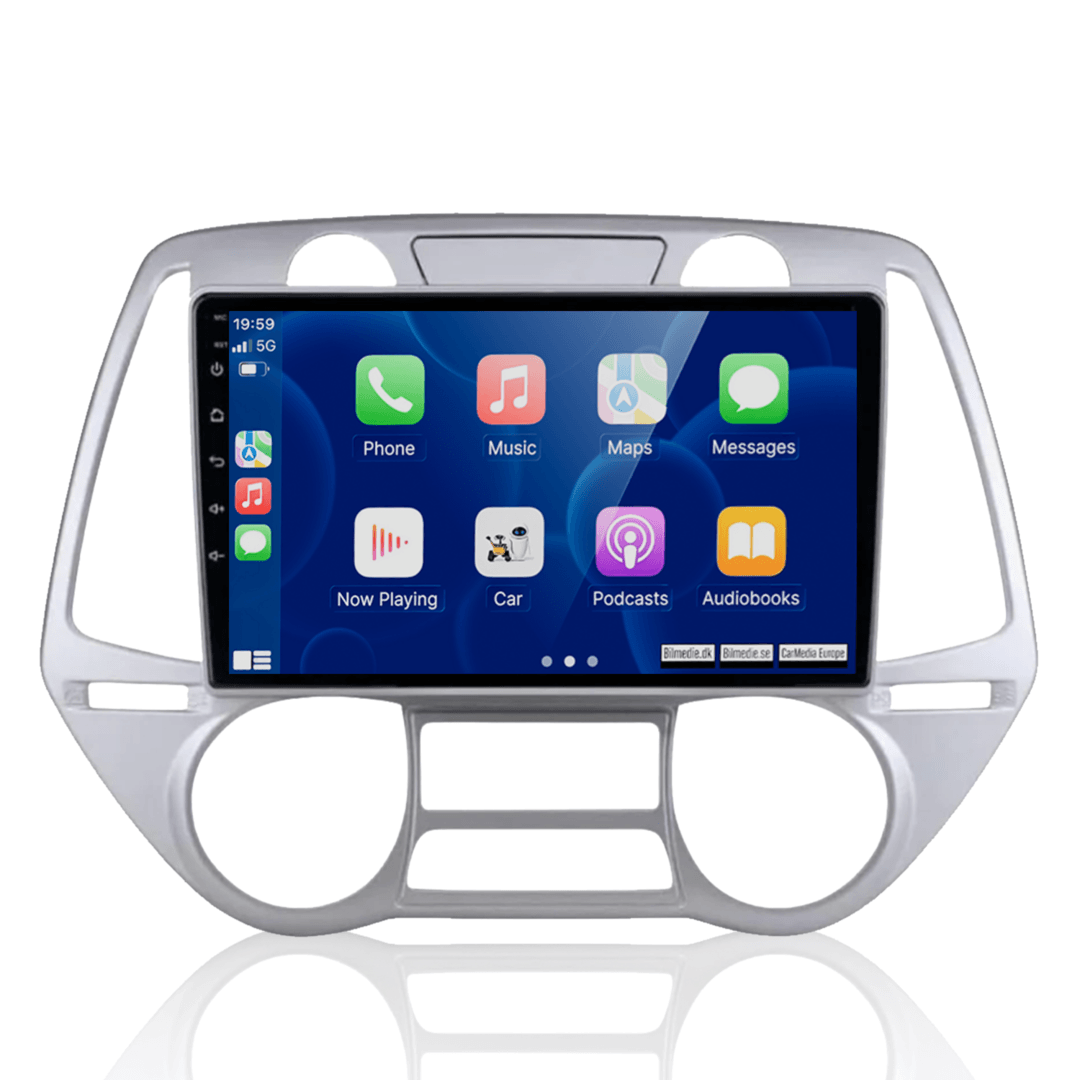 Hyundai I20 08–12 – 9-Zoll-Radio mit Apple CarPlay und Android Auto