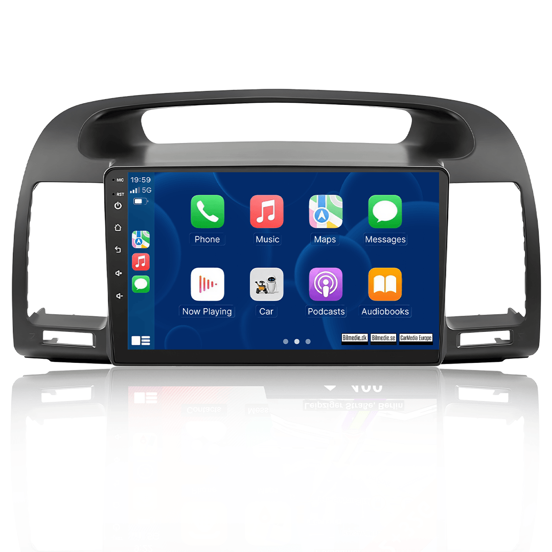 Toyota Camry 02–06 – 9-Zoll-Radio mit Apple CarPlay und Android Auto