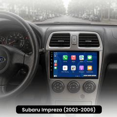 Subaru Impreza 2003-2006 – 9" Autoradio mit Apple CarPlay und Android Auto 