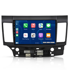 Mitsubishi Lancer 07–13 – 9-Zoll-Radio mit Apple CarPlay und Android Auto