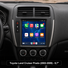 Toyota Land Cruiser Prado 2002-2009 – 9,7" Radio mit Apple CarPlay und Android Auto 