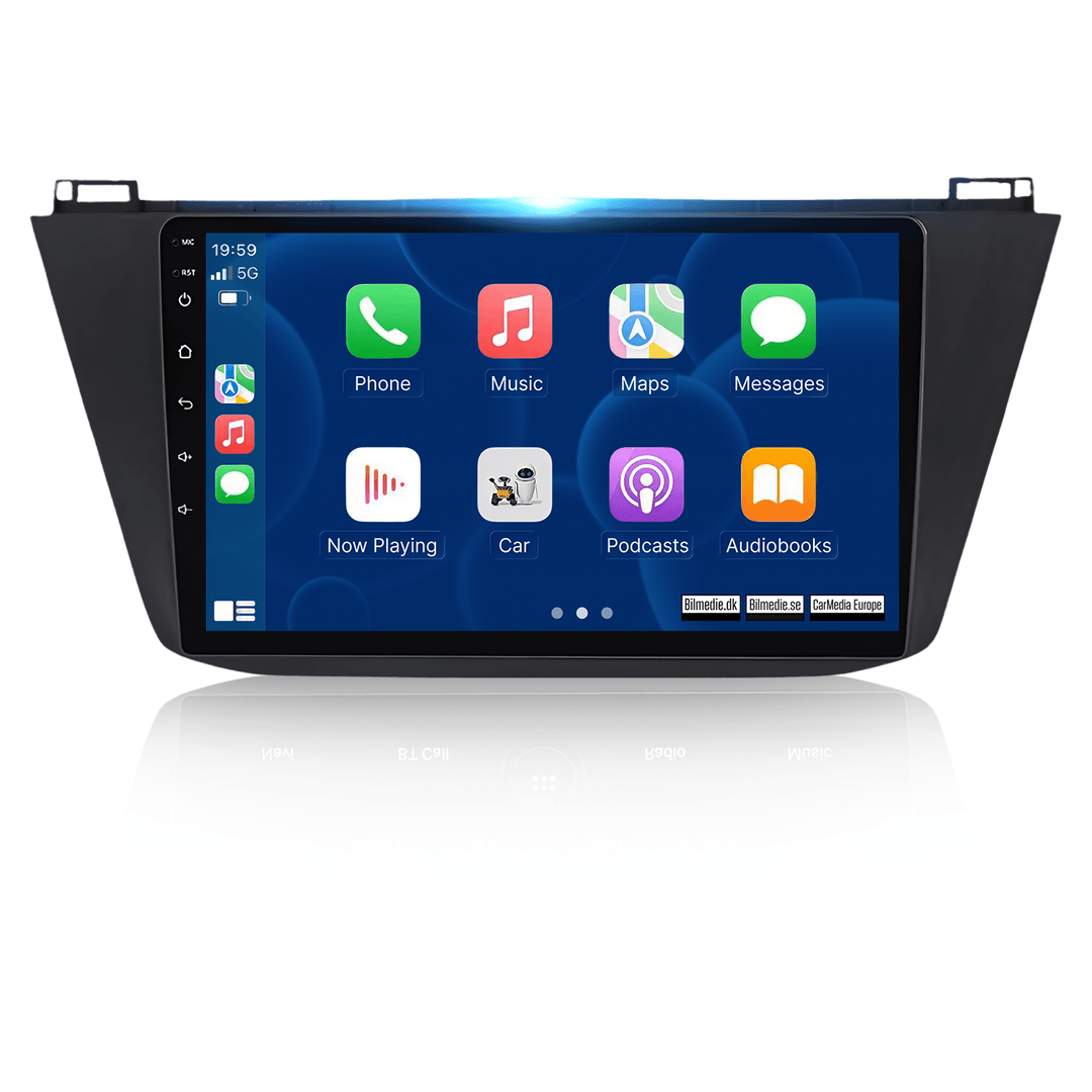 VW Tiguan 17–21 – 10,1-Zoll-Radio mit Apple CarPlay und Android Auto