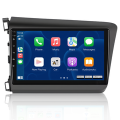 Honda Civic 12–15 – 9-Zoll-Radio mit Apple CarPlay und Android Auto