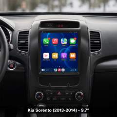 Kia Sorento 2013-2014 - 9,7" Radio mit Apple CarPlay und Android Auto 