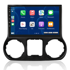 Jeep Wrangler 11-14 – 10,1" radio med trådløs Apple CarPlay og Android Auto