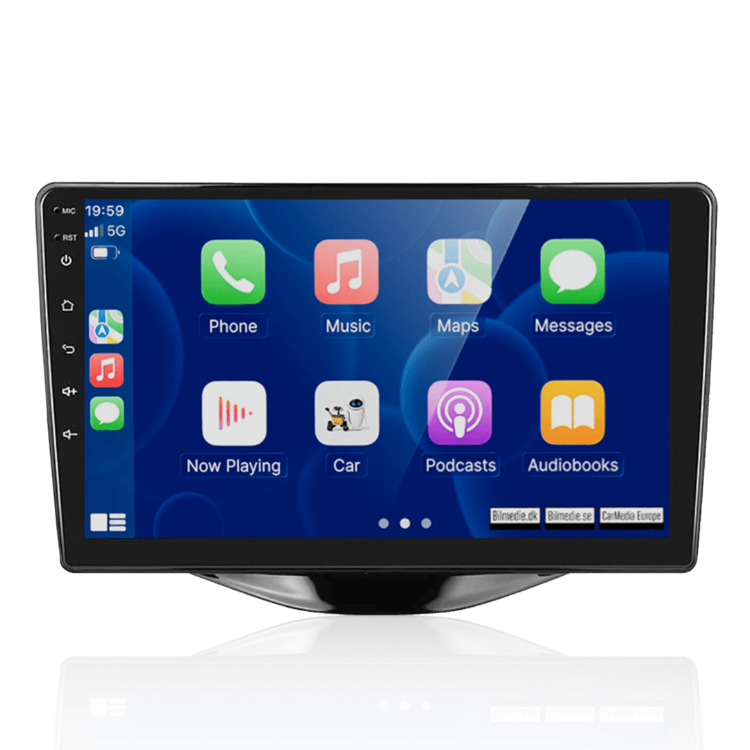 108, C1, Aygo 15–20 – 9-Zoll-Radio mit Apple CarPlay und Android Auto