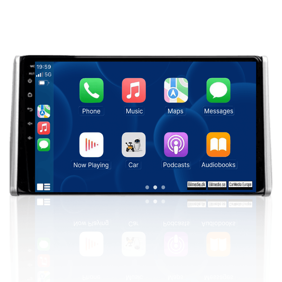 Toyota RAV4 19–23 – 10,1-Zoll-Radio mit Apple CarPlay und Android Auto