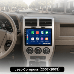 Jeep Compass 2007-2009 – 10,1" Radio mit Apple CarPlay und Android Auto 