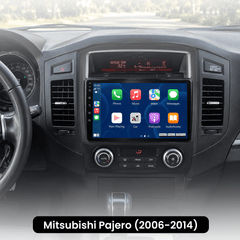 Mitsubishi Pajero 2006-2014 – 9" Radio mit Apple CarPlay und Android Auto 