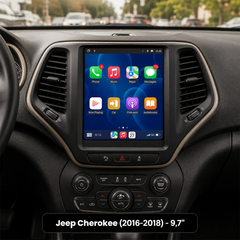 Jeep Cherokee 2016-2018 - 9,7" Radio mit Apple CarPlay und Android Auto 