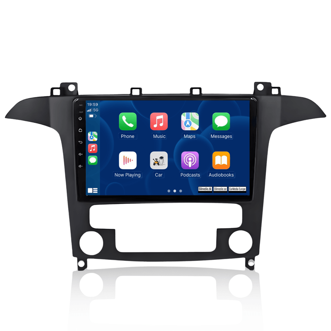 Ford S-Max 07–15 – 9-Zoll-Radio mit Apple CarPlay und Android Auto