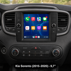 Kia Sorento 2015-2020 – 9,7" Radio mit Apple CarPlay und Android Auto 