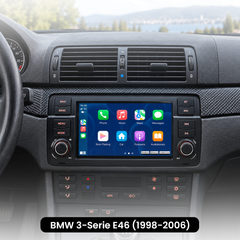 BMW E46 – 7-Zoll-Radio mit Apple CarPlay und Android Auto