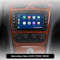 Mercedes-Benz W210 mm. 1998-2008 - 7 "Radio mit Apple CarPlay und Android Auto