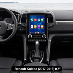 Renault Koleos 2017-2018 – 9,7" Autoradio mit Apple CarPlay und Android Auto 