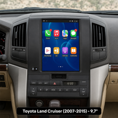 Toyota Land Cruiser 2007-2015 - 9,7" Radio mit Apple CarPlay und Android Auto 
