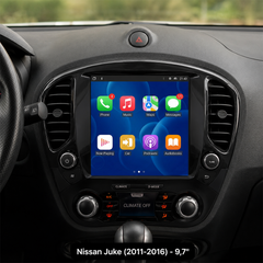 Nissan Juke 2011-2016 – 9,7" Radio mit Apple CarPlay und Android Auto 