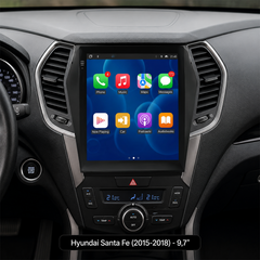 Hyundai Santa Fe 2015-2018 – 9,7" Radio mit Apple CarPlay und Android Auto 