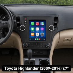 Toyota Highlander 2009-2014 – 9,7" Autoradio mit Apple CarPlay und Android Auto 