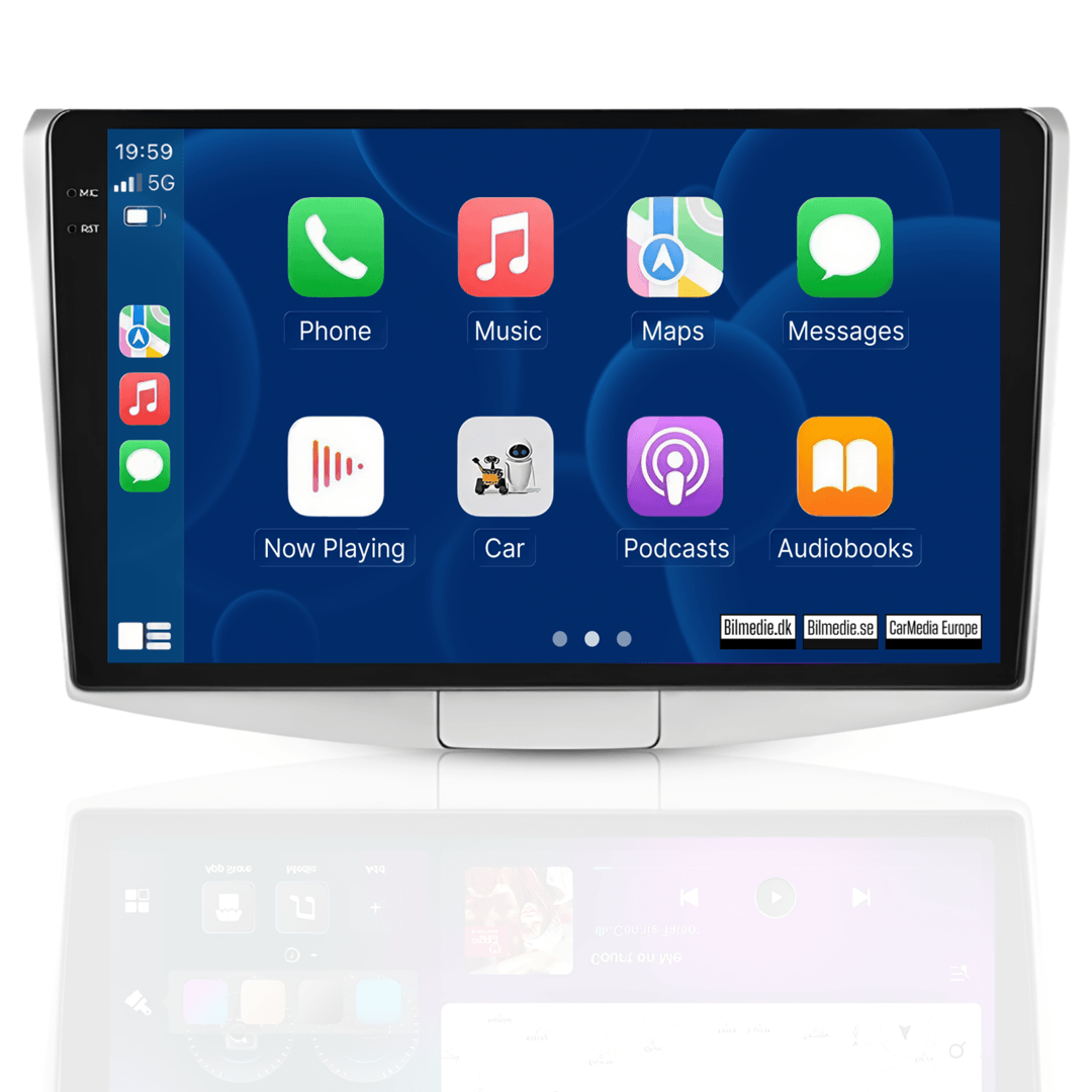 VW Passat 10–15 – 9/10,1-Zoll-Radio mit Apple CarPlay und Android Auto